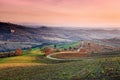 Countryside road, Umbria, Italy