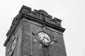 Countryside Village Church Clock Tower Saddleworth Moor Pennines In Manchester Royalty Free Stock Photo