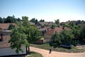 Countryside village, Tiszaalpar, Hungary Royalty Free Stock Photo