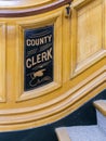 County Clerk Royalty Free Stock Photo