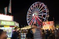 Delta Fair, Memphis, TN, Ferris Wheel at County Fair Royalty Free Stock Photo