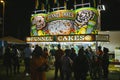 County Fair at night, Games on the midway