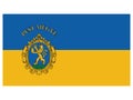 County Flag of Pest Royalty Free Stock Photo