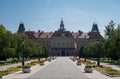 The County Hall building in Sombor Royalty Free Stock Photo