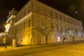 The County House in old historical center of Liptovsky Mikulas town. Slovakia