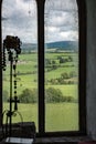 COUNTY OFFALY, IRELAND - AUGUST 23, 2017: Leap castle is one of the most haunted castles in Ireland