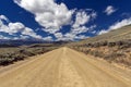 County Roads of Colorado in Rocky Mountains Royalty Free Stock Photo