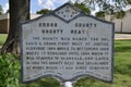 Cross County Seat Historical Marker, Wynne, Arkansas