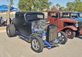 Supercharged Three Window Coupe, Royalty Free Stock Photo