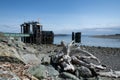 Empty dock at the Port Townsend Ferry in Washington State, to get from Whidbey Island