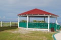 Coupla at lighthouse on grand turk Royalty Free Stock Photo