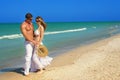 Couple at beach