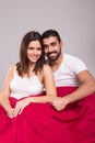 Couple in bed