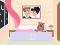 Couple bedroom Royalty Free Stock Photo