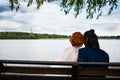 Couple on a bench