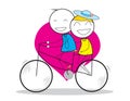 Couple Bicycle