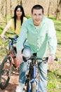 Couple on bike