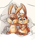 Couple bunny