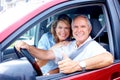 Couple in the car