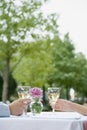 Couple With Champagne