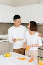 Couple cooking hobby lifestyle concept Royalty Free Stock Photo