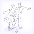 Couple dances latin fast ballroom dances.