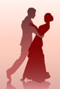 Couple dancing Royalty Free Stock Photo