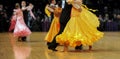 Couple dancing Latin dancing