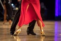 Couple dancing latin dance