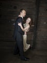 Couple dancing Royalty Free Stock Photo