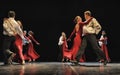 Couple dancing on the stage