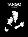 Couple dancing tango