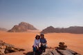 Couple in the desert