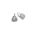 A couple of diamond earrings Royalty Free Stock Photo