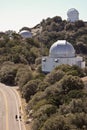 A Couple Do a Walking Tour of Kitt Peak Royalty Free Stock Photo