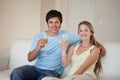 Couple drinking a glass of wine Royalty Free Stock Photo