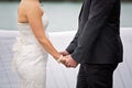 Couple Exchanging Wedding Vows Royalty Free Stock Photo