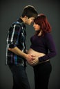 Couple Expecting Child Royalty Free Stock Photo