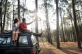 Couple Exploring Trip Holiday Concept