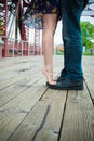 Couple feet Royalty Free Stock Photo