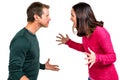 Couple fighting Royalty Free Stock Photo