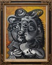 Couple, 1970 framed painting by Pablo Picasso