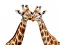 Couple giraffes Royalty Free Stock Photo
