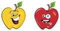 Couple of happy apples