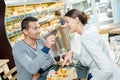 couple having cheese and wine Royalty Free Stock Photo
