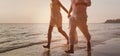 couple on honeymoon beach travel, summer holidays Royalty Free Stock Photo