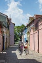 Couple of Japanese tourist in Burano