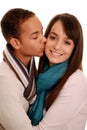 Couple kissing Royalty Free Stock Photo