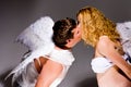 Couple Kissing Royalty Free Stock Photo