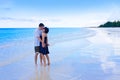 Couple kissing on the Beach Royalty Free Stock Photo